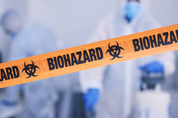 Professional Biohazard technician working in McDonough, GA